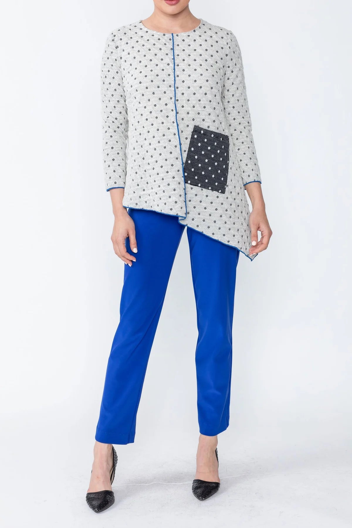 IC Collection Tunic- 4938T - WHITE