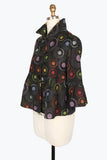 DAMEE RAINBOW DOT PEPLUM JKT - 4947 - MLT