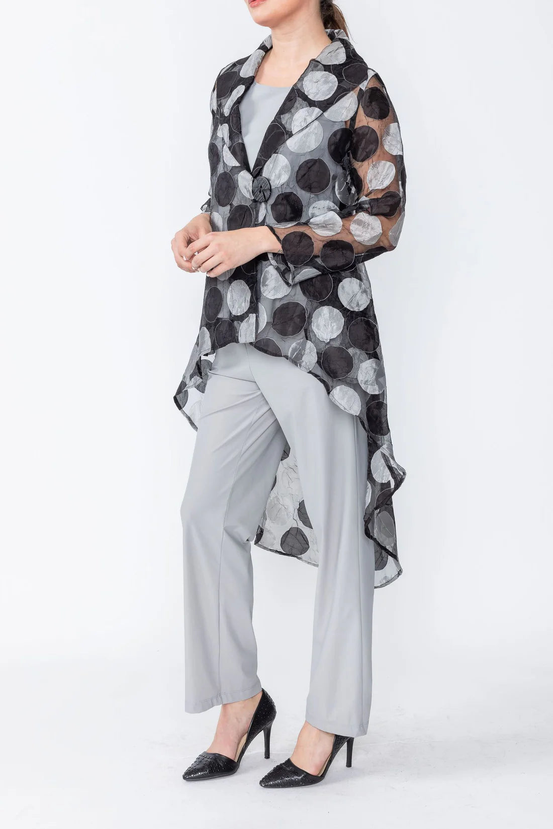IC COLLECTION Jacket - 4950J - BLACK
