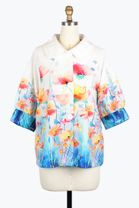 DAMEE WILD FLOWER SWING JKT - 4953 - MLT