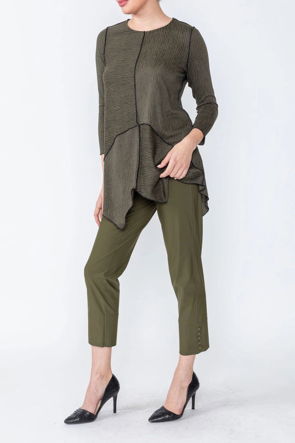 IC Collection Tunic- 4964T- OLIVE