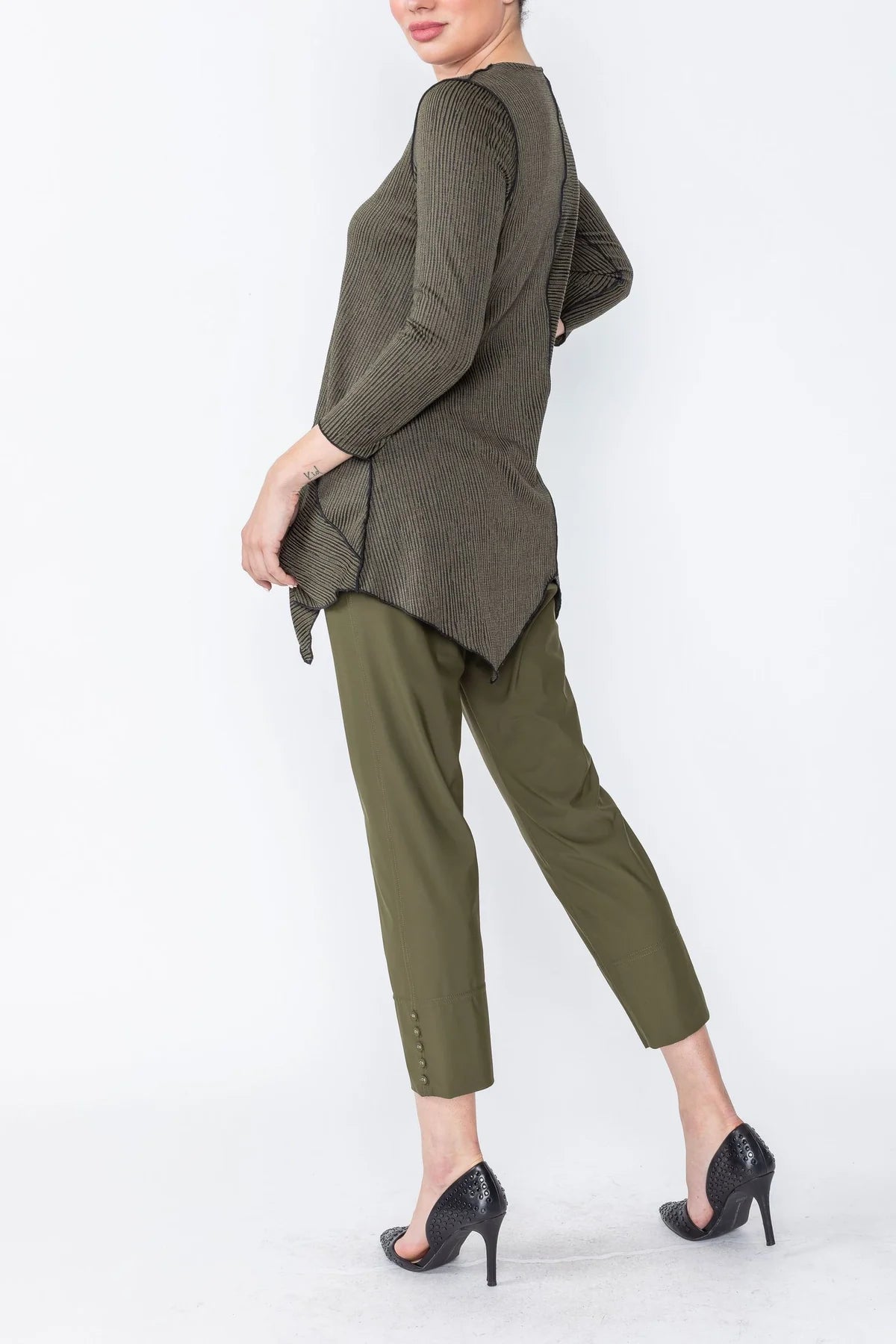IC Collection Tunic- 4964T- OLIVE