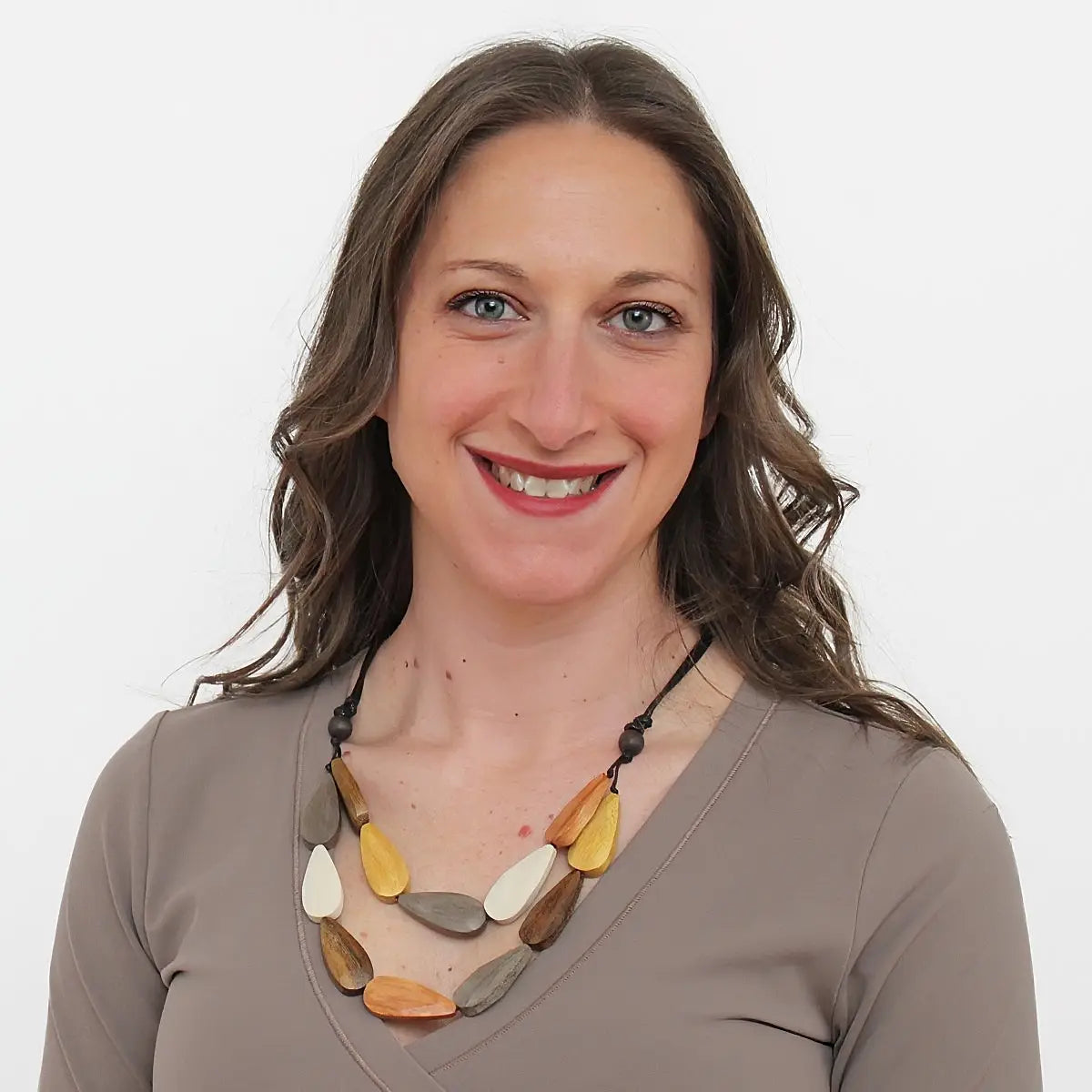 SYLCA Natural Tones Journee Necklace - BP24N21 - BROWN