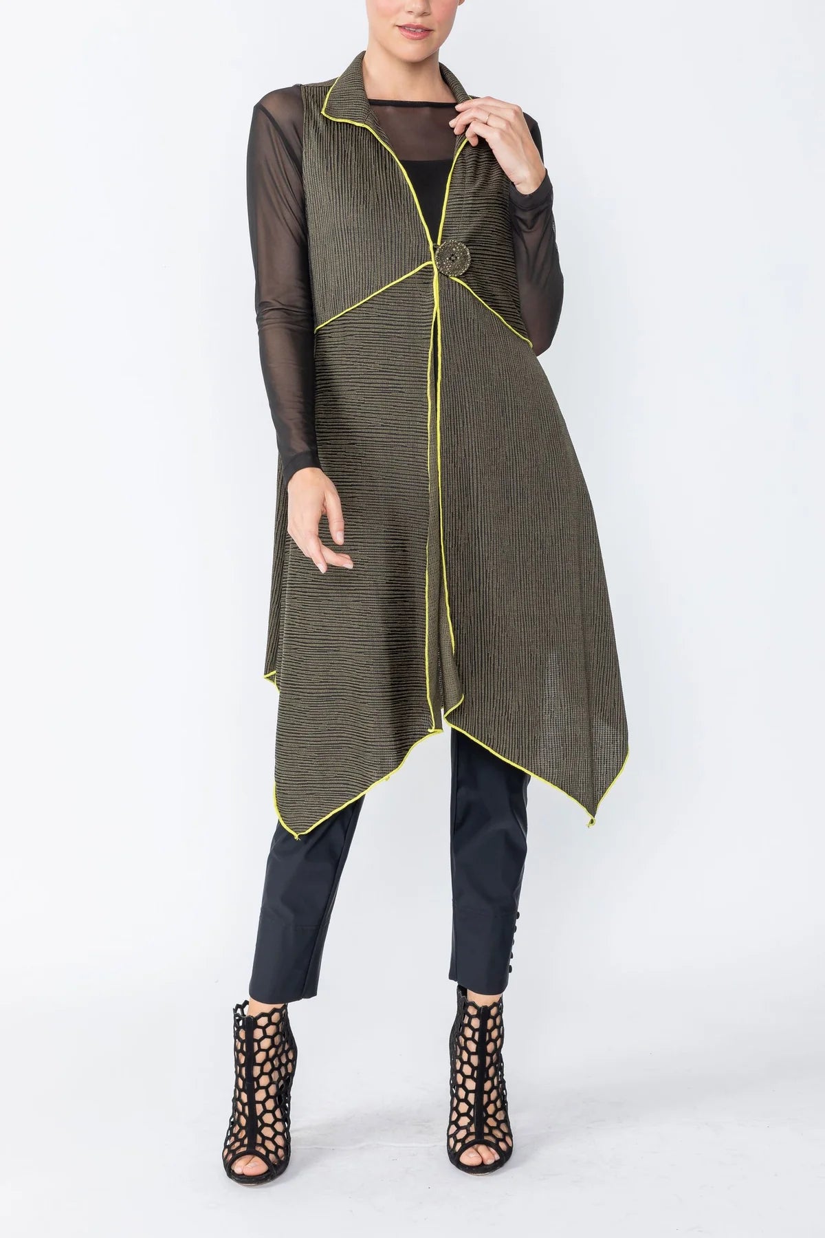 IC Collection Vest - 4974V - OLIVE
