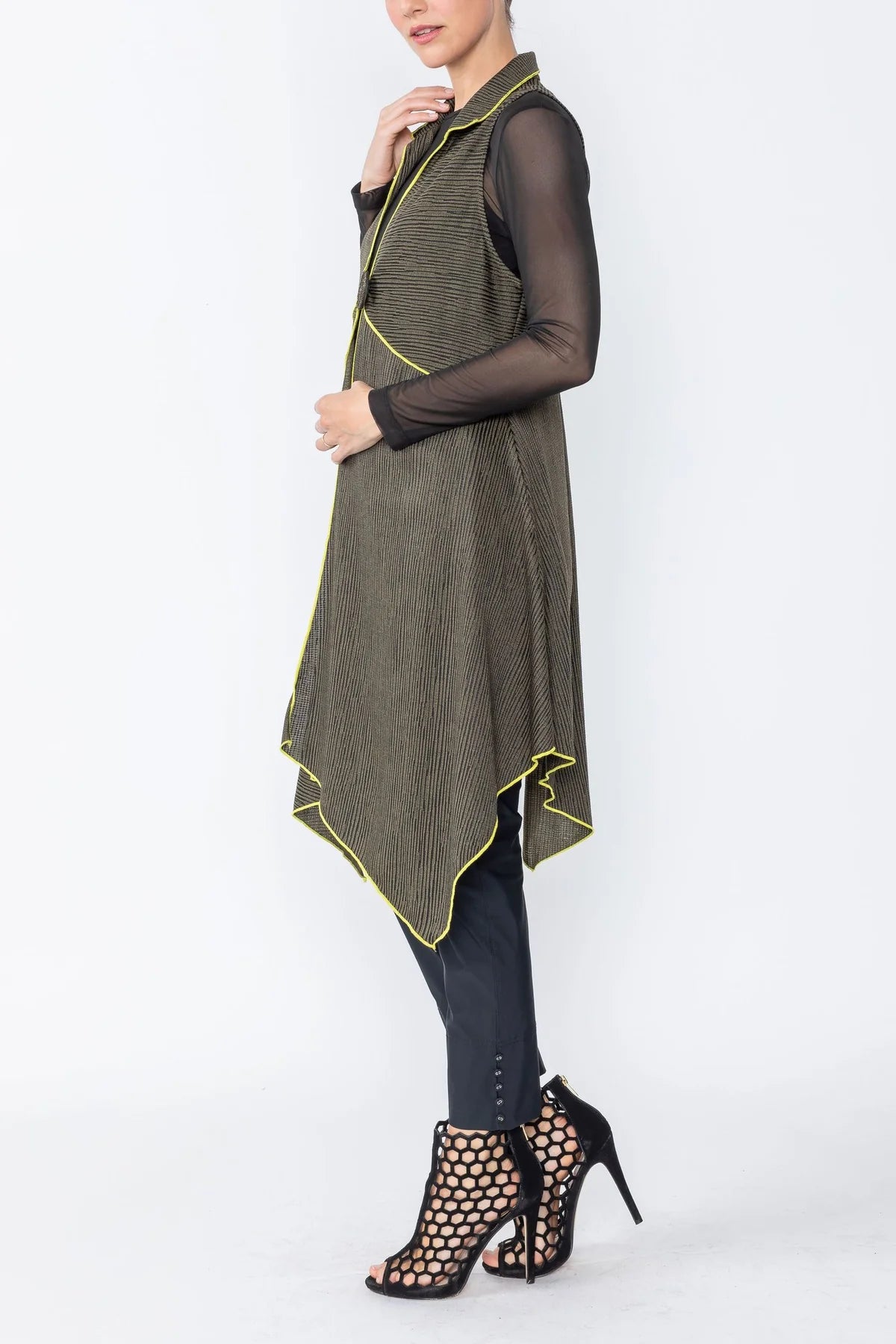 IC Collection Vest - 4974V - OLIVE