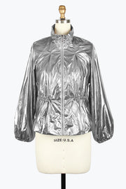 DAMEE DRAWSTRING SHORT JKT - 4975-MGY