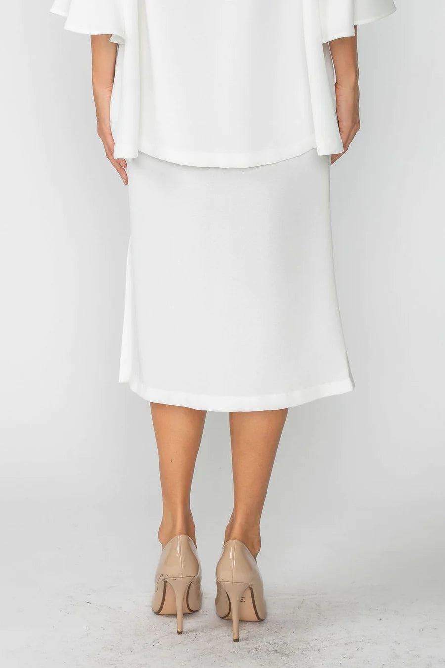IC COLLECTION Skirt- 4995S- WHITE