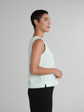 CUT LOOSE - Linen Cotton Jersey Shell - 5015331Sp