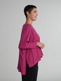 CUT LOOSE - Linen Cotton Jersey One-Size Top - 5016599Sp