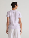 CUT LOOSE - Linen Cotton Jersey S/S Bias Tee - 5016620