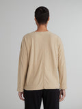 CUT LOOSE - Linen Cotton Jersey Sweatshirt - 5017507Sp