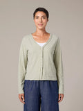 CUT LOOSE Linen Cotton Jersey Crop Pkt Cardi - 5018417