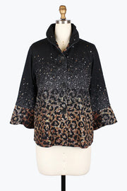 DAMEE GOLDEN LEOPARD JKT - 5022-BEG