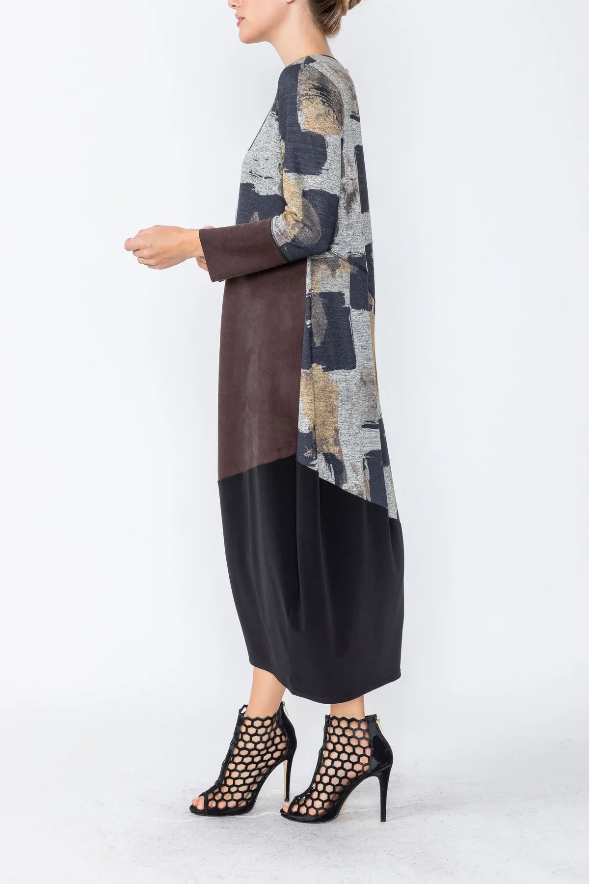 IC Collection Dress - 5028D - MULTI