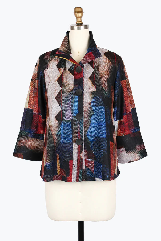 DAMEE ZIGZAG ART JKT - 5029-BRN