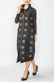 IC COLLECTION Dress - 5058D - BLACK