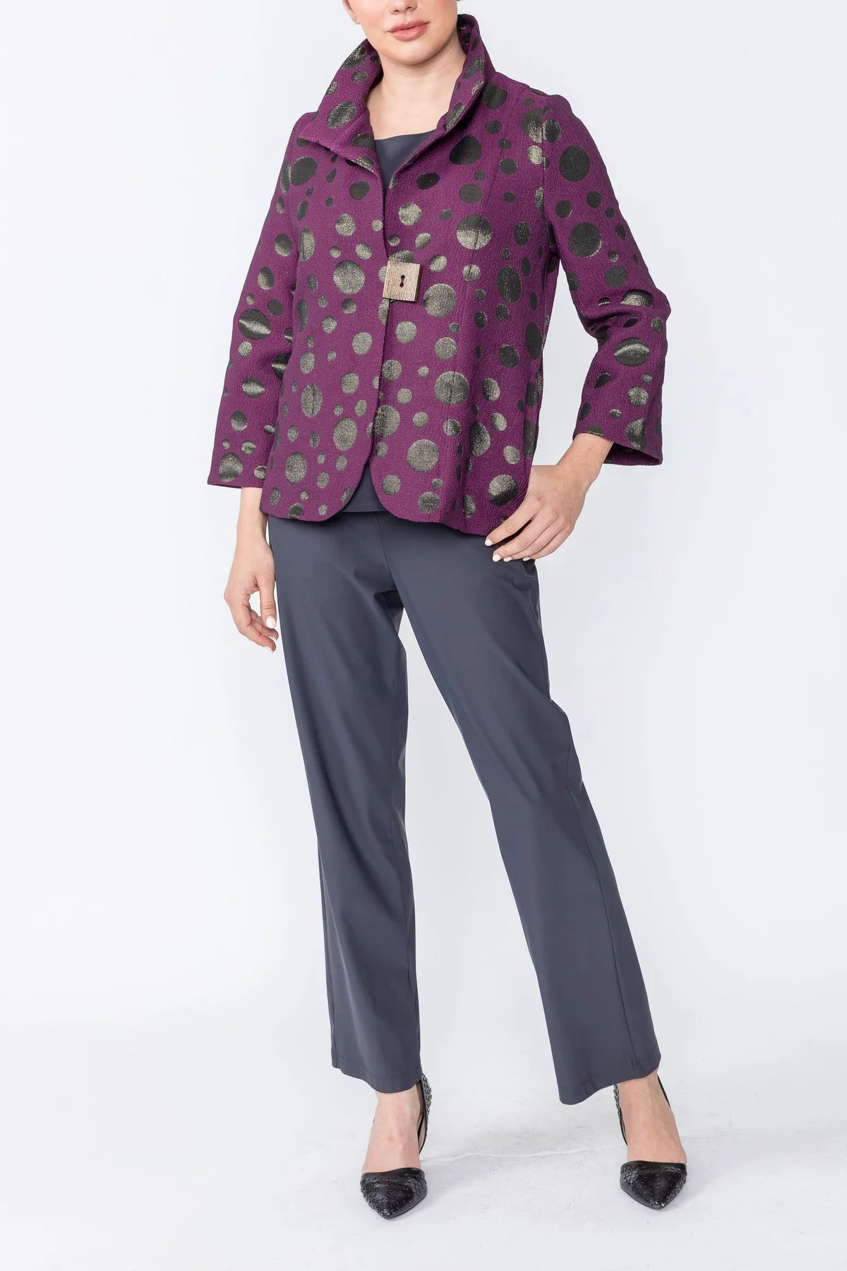 IC Collection Jacket - 5074J- PLUM