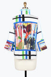 DAMEE FRAMED ART JACKET - 5077-MLT