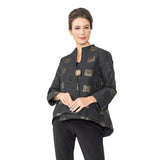 IC COLLECTION Jacket - 5077J - BLACK