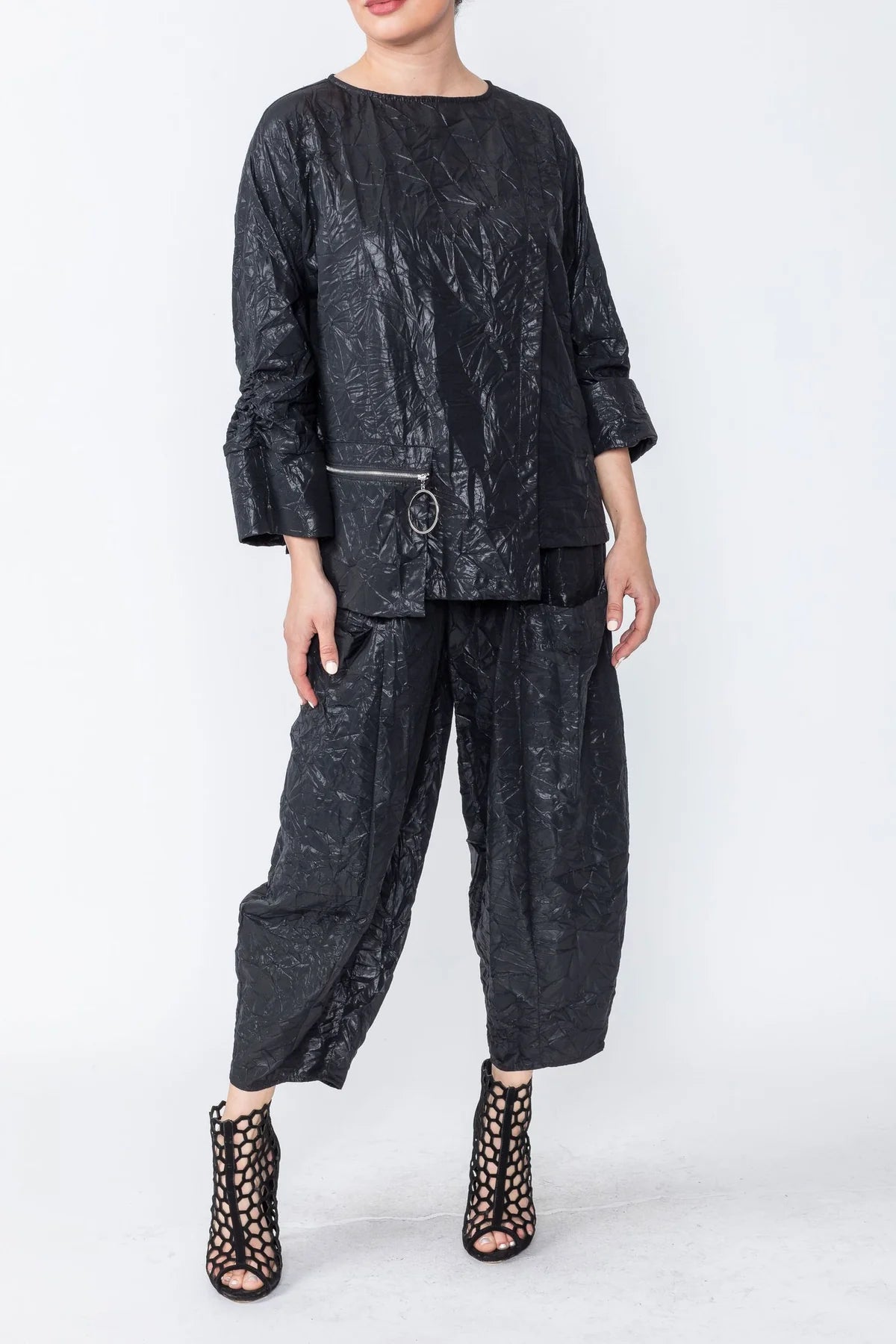 IC Collection Tunic- 5082T- BLACK