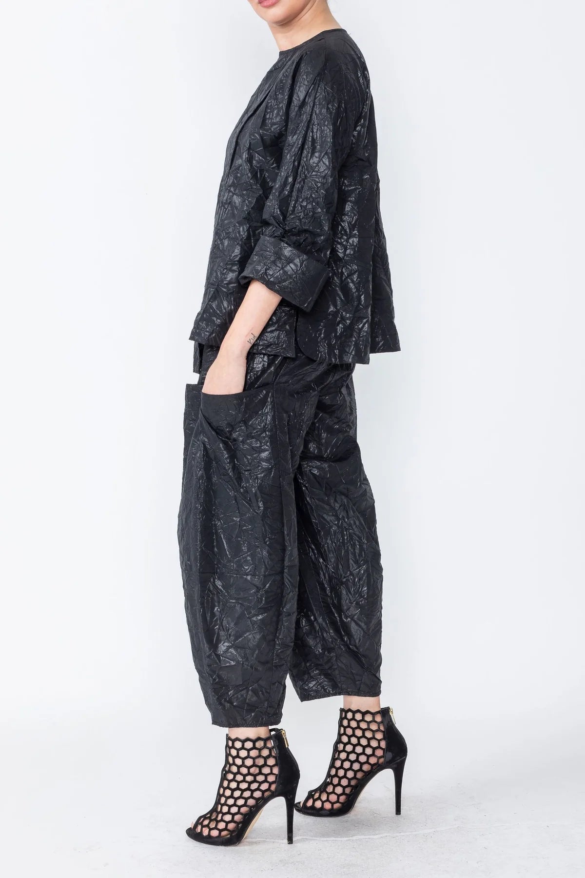 IC Collection Tunic- 5082T- BLACK