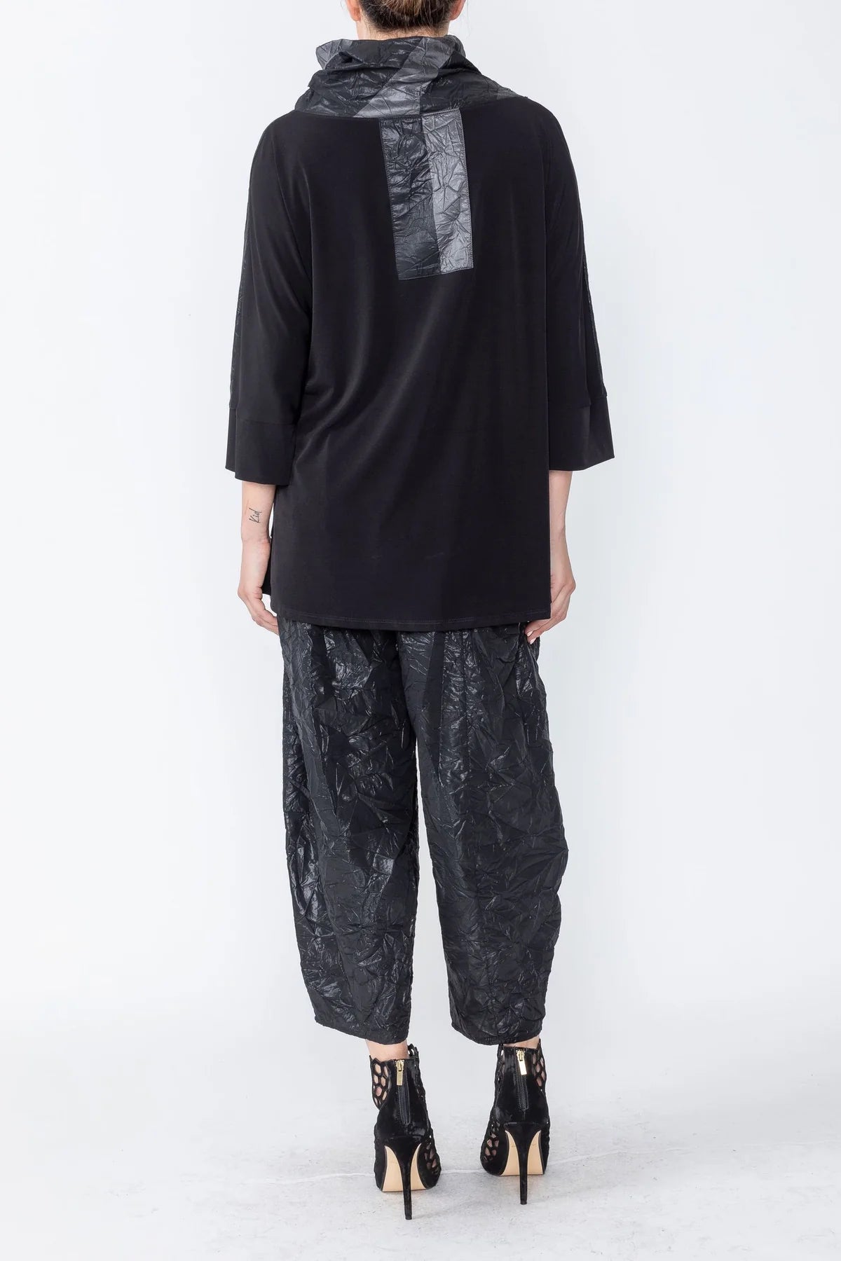 IC Collection Tunic- 5084T- BLACK