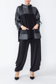 IC Collection Tunic- 5089T- BLACK