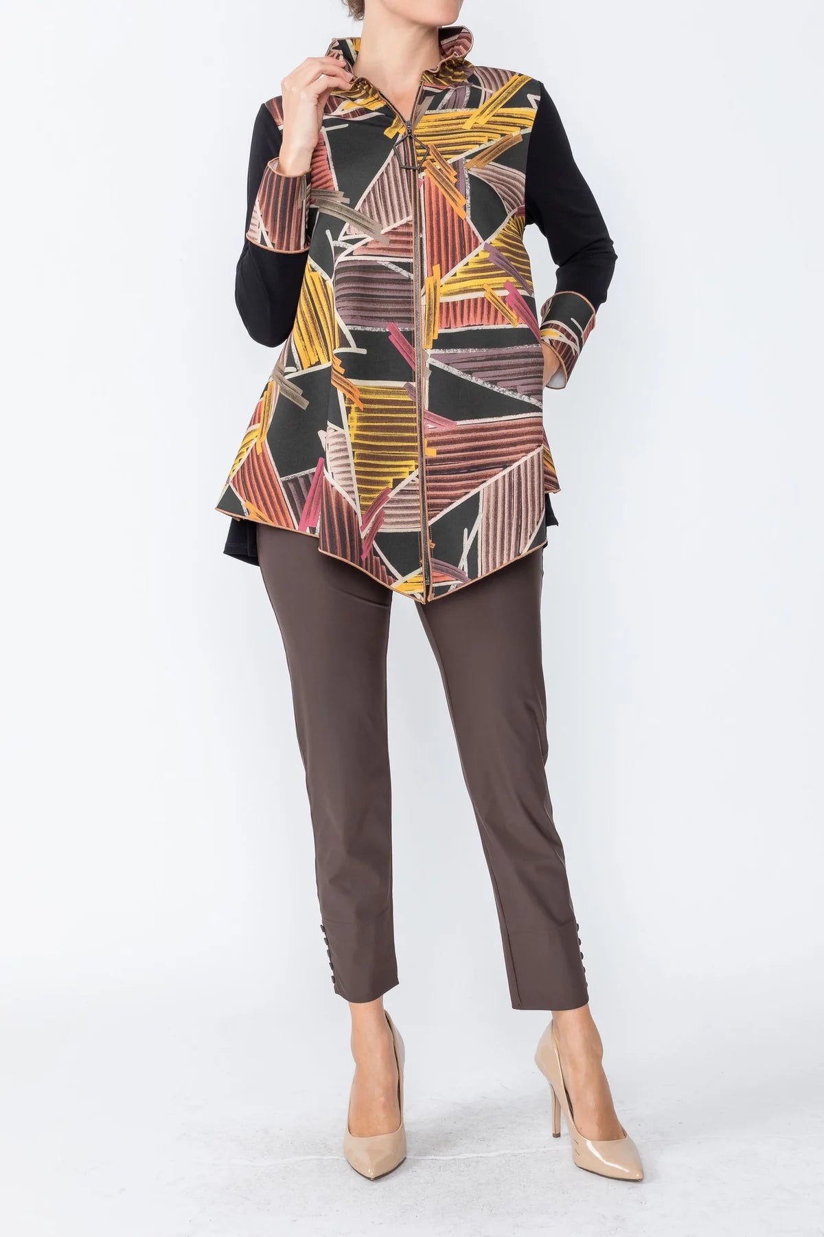 IC Collection Tunic- 5094T- RUST