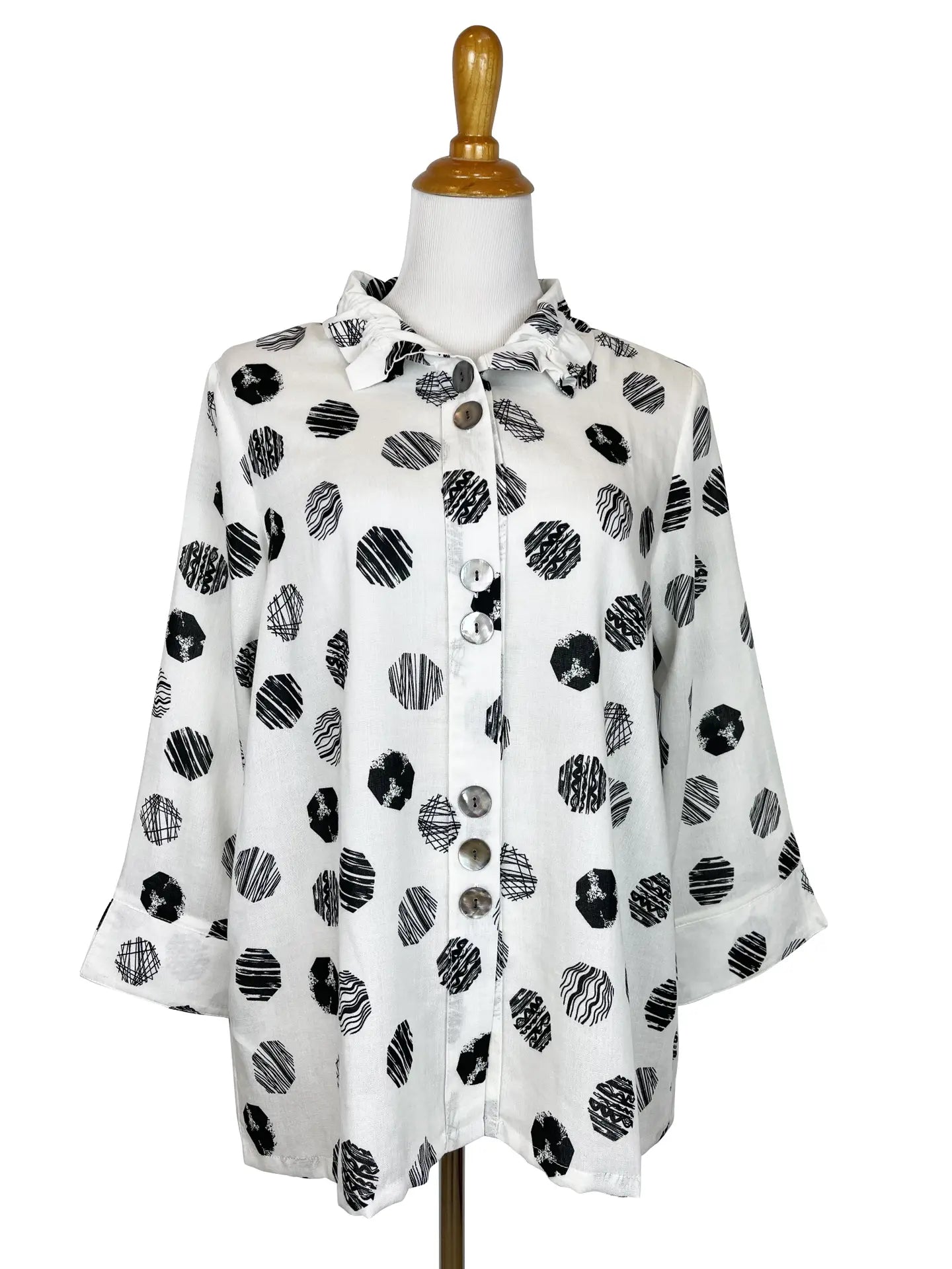 Fridaze AA327 - Elsie Linen Jacket