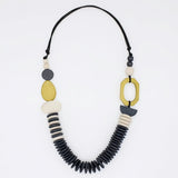 SYLCA Chartreuse Wood Sophie Necklace