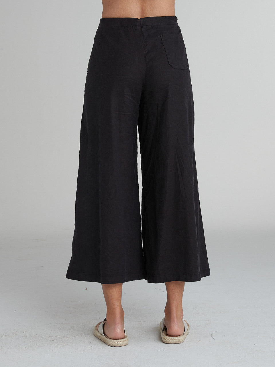 CUT LOOSE - Linen Tencel Flare Pant - 5452405