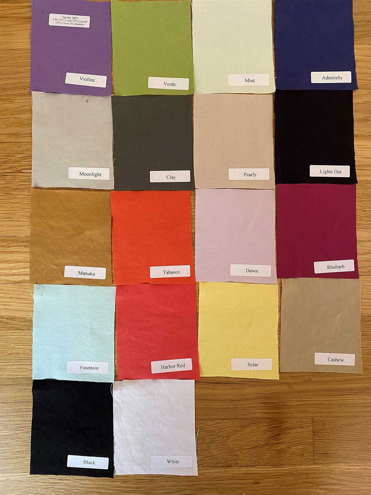 CUT LOOSE - Linen Tencel Crop Wide Leg Pant - 5452538