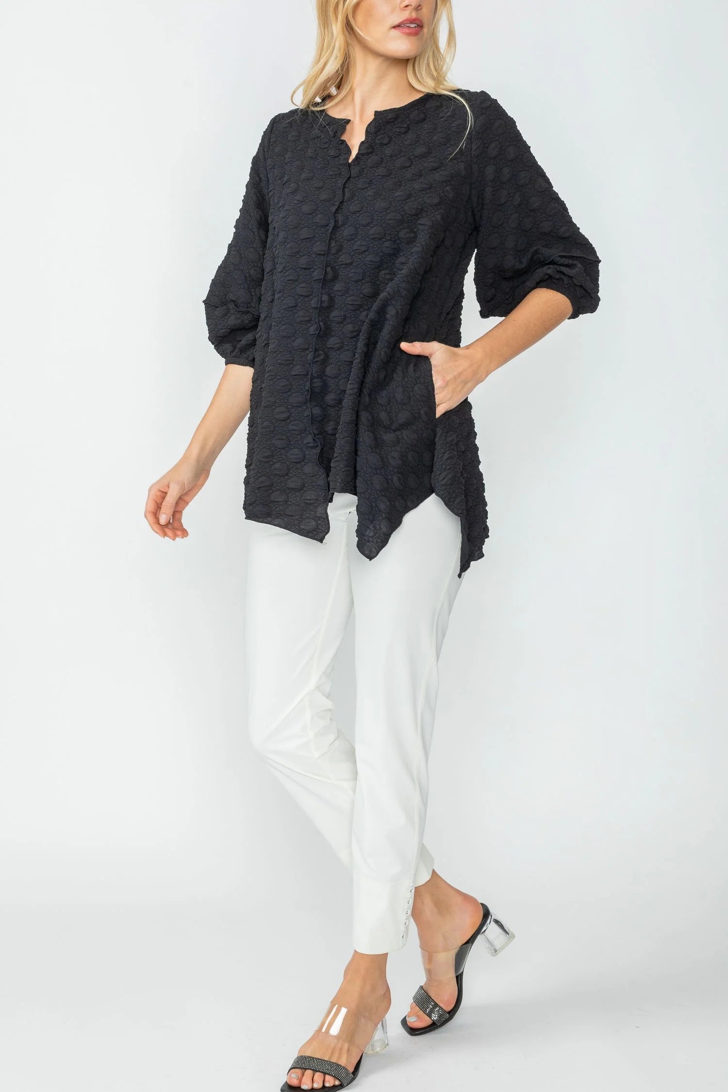 IC Collection Top - 5468T - BLACK