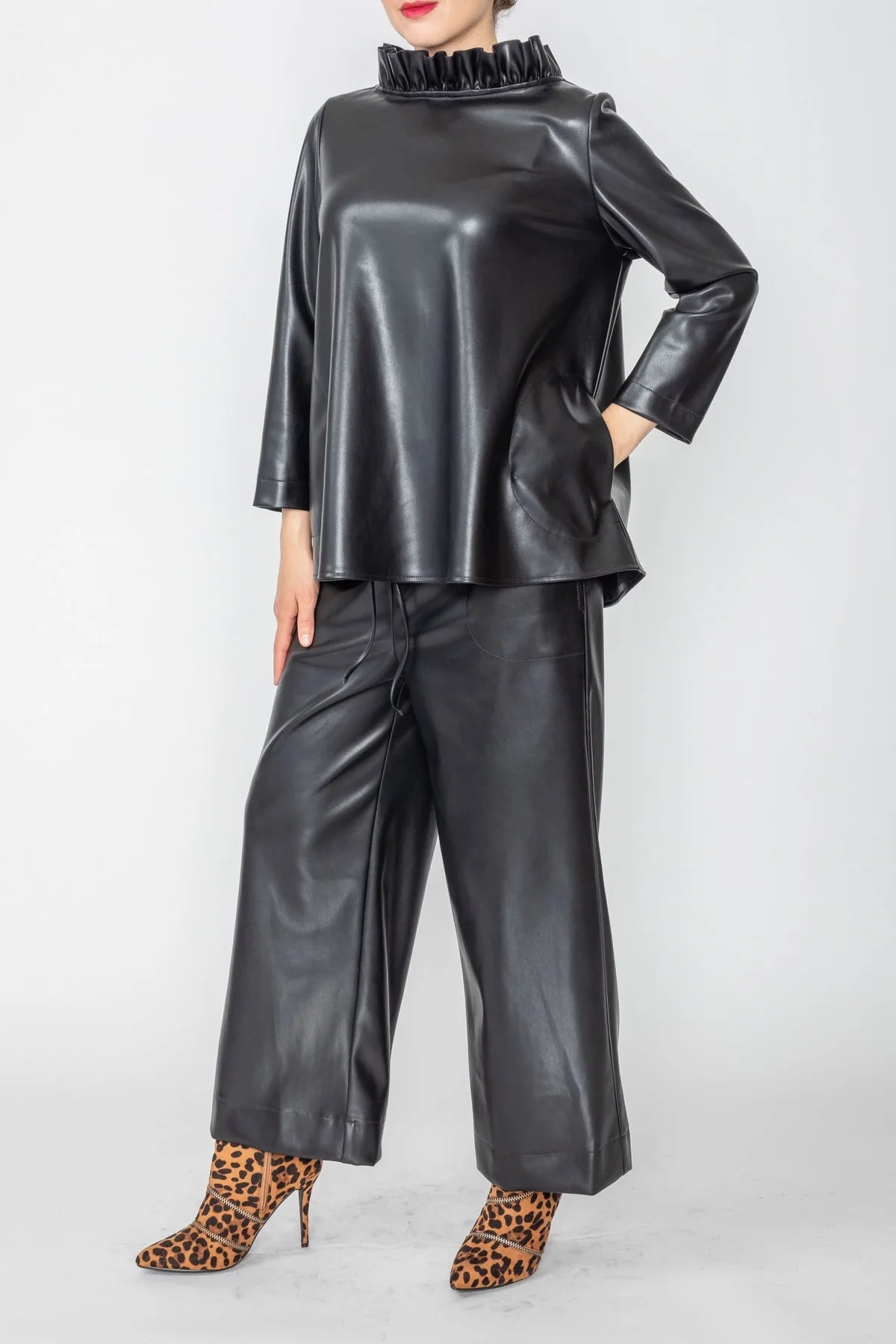 IC Collection Tunic- 5520T- BLACK
