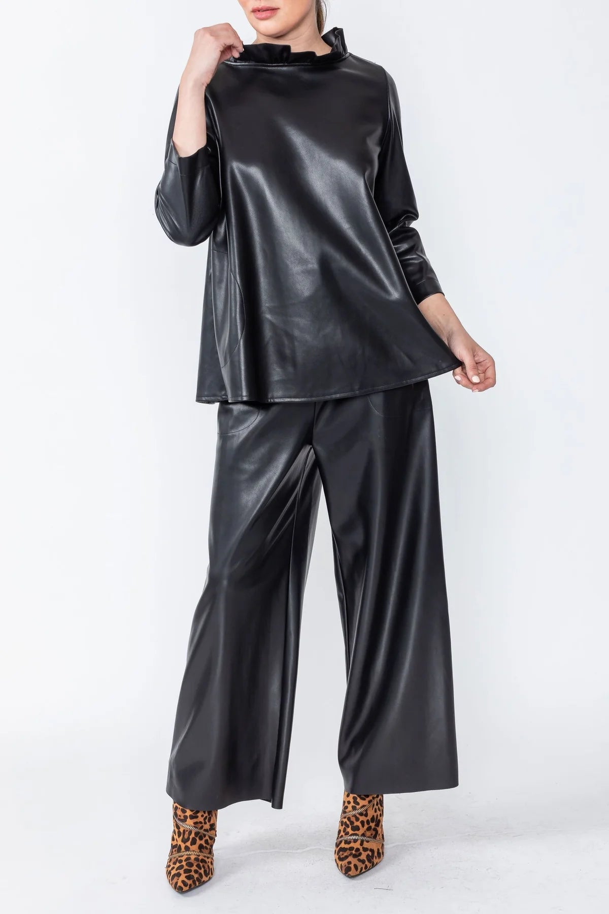 IC Collection Tunic- 5520T- BLACK