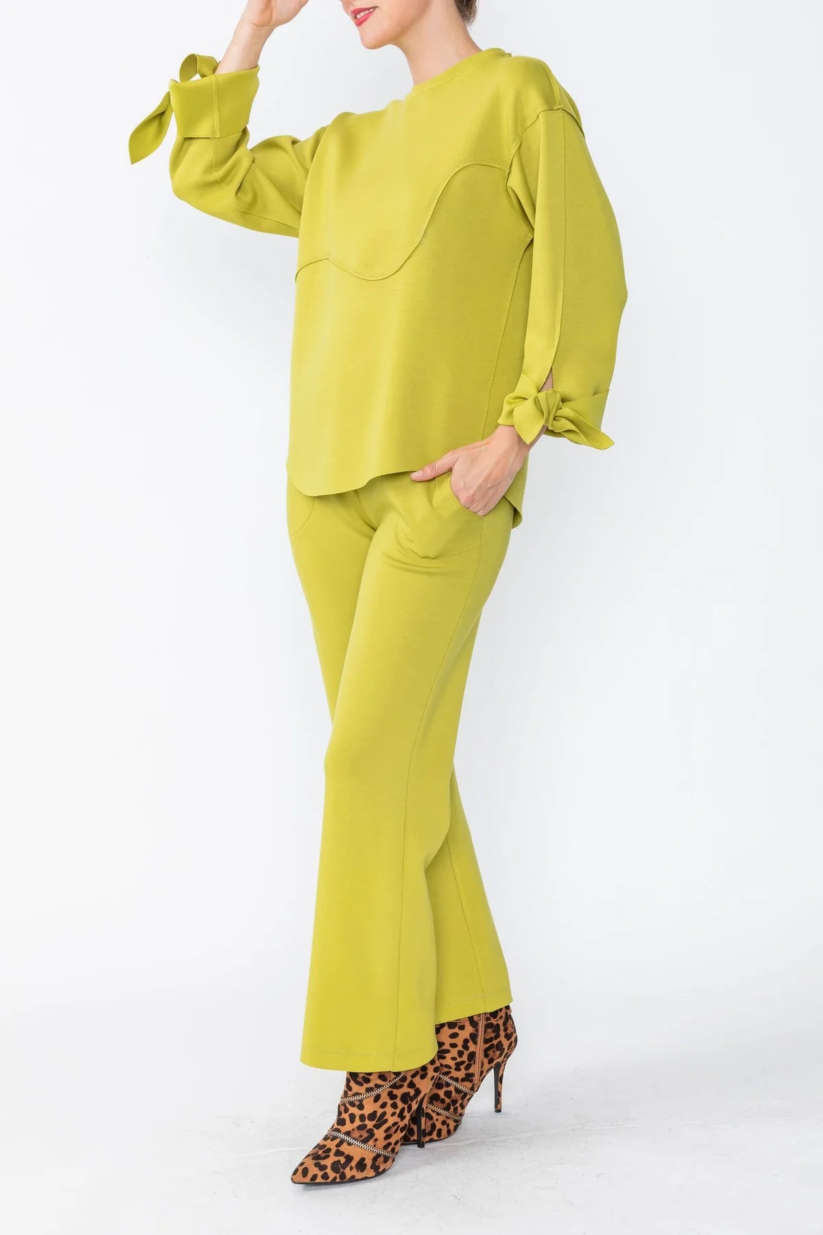 IC Collection Tunic- 5567T- LIME