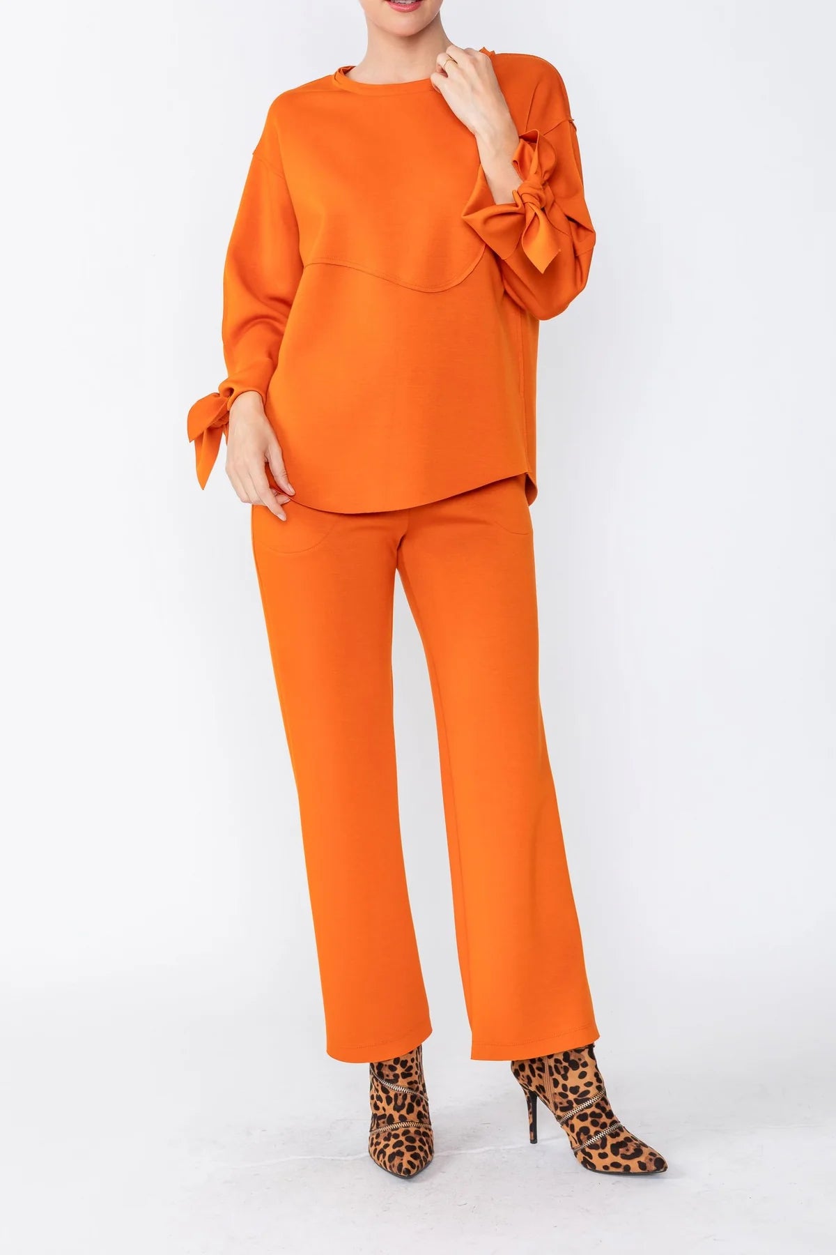 IC Collection Tunic- 5567T- ORANGE