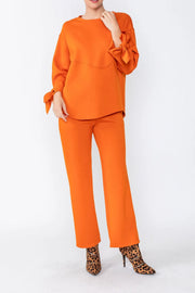 IC Collection Tunic- 5567T- ORANGE