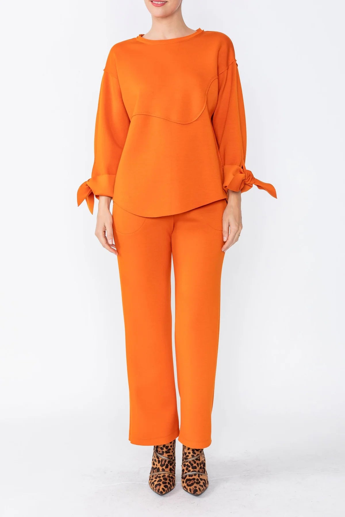 IC Collection Tunic- 5567T- ORANGE