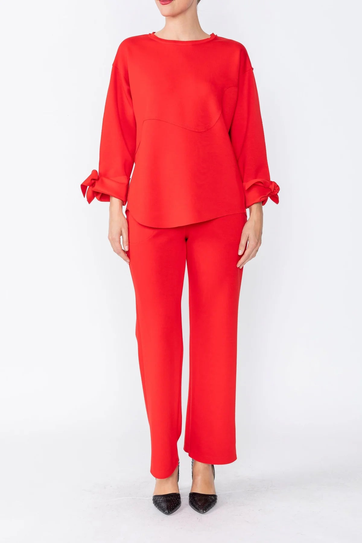 IC Collection Tunic- 5567T- RED