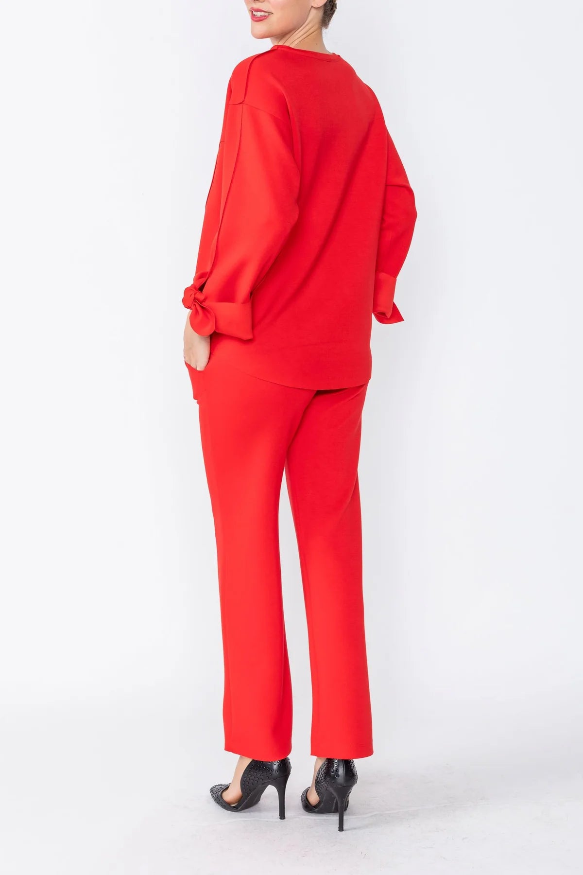 IC Collection Tunic- 5567T- RED
