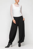 IC COLLECTION Pants - 5587P - BLACK