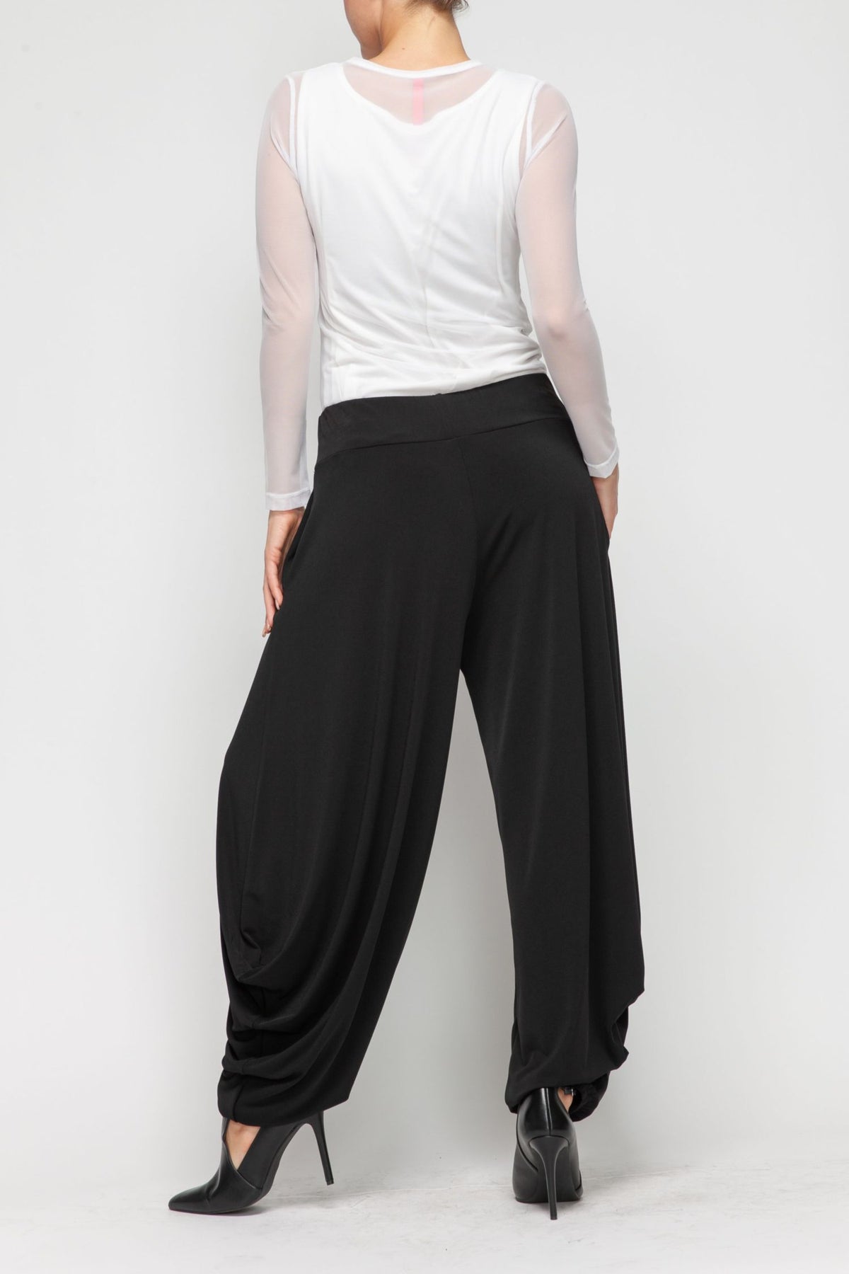 IC COLLECTION Pants - 5587P - BLACK