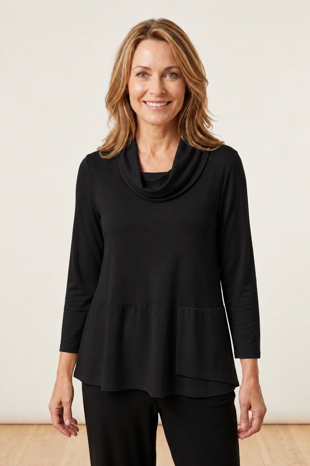 Habitat Core Travel Wrap Top - 55926 - BLACK