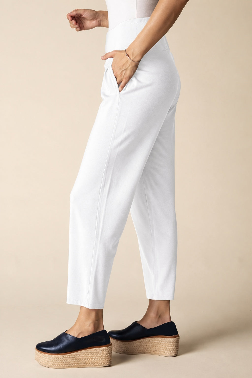 Habitat Core Travel Straight Pants - 55960 - WHITE