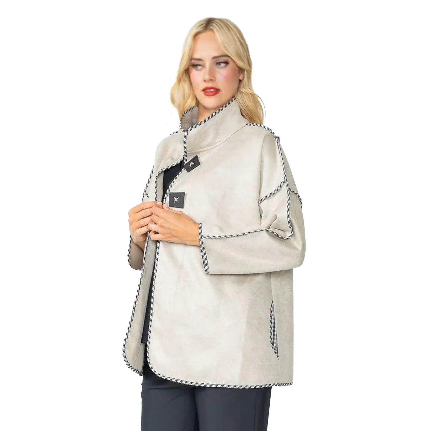IC COLLECTION Jacket - 6917J - SAND