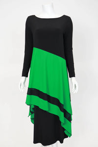 IC COLLECTION Dress - 5610D - GREEN