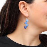 SYLCA Blue Ombre Eva Dangle Earrings