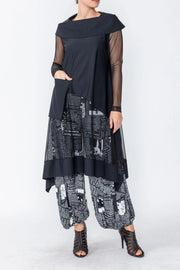 IC Collection Tunic- 5638T- BLACK