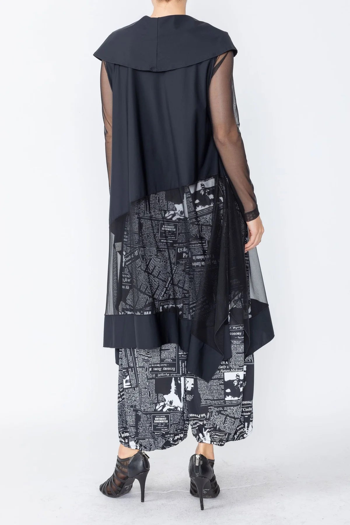 IC Collection Tunic- 5638T- BLACK
